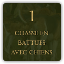 Chasse en battues avec chiens